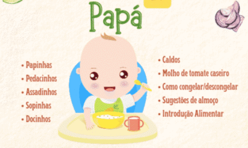 Receitas para Bebês