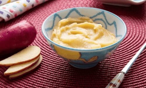 papinha de batata doce